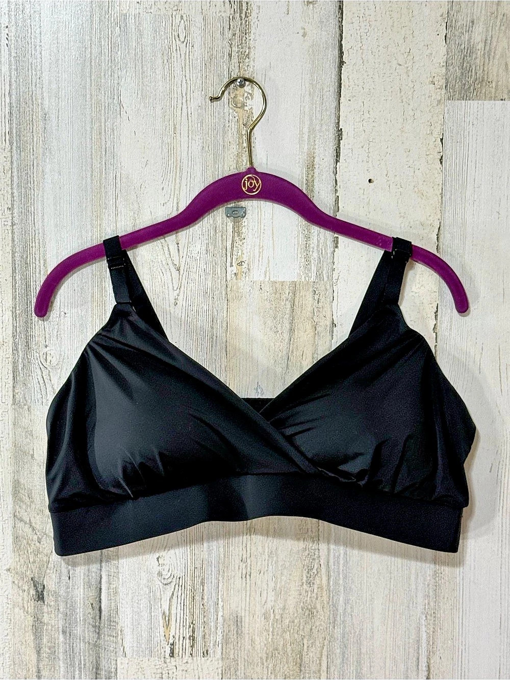 Torrid Smoothing Plunge Bralette Black Size 2 Like New